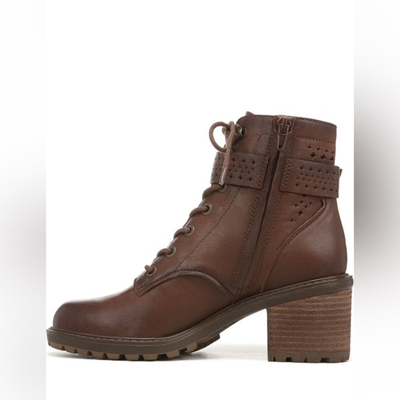 ZODIAC Gemma Perforated brown women bootie/size 6 - Picture 6 of 8